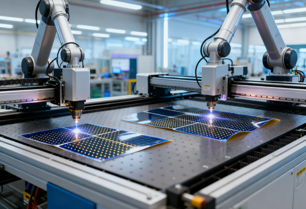 柔性太阳能板激光微孔加工 (7)