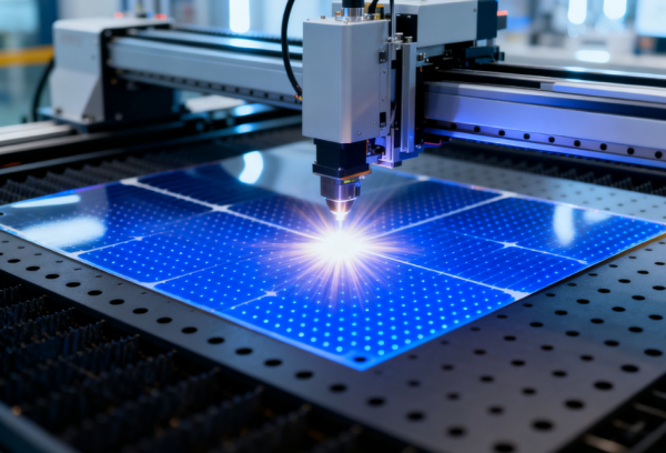 柔性太阳能板激光微孔加工 (8)