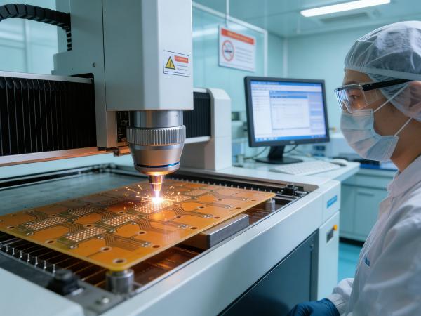 FPC紫外皮秒激光钻孔 (6)